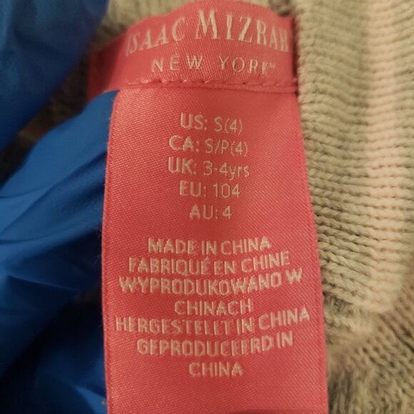 GIRLS WOOL SWEATER DRESS by ISAAC MIZRAHI NEW YORK - SIZE 4 - RN# 75343 - Picture 5 of 8